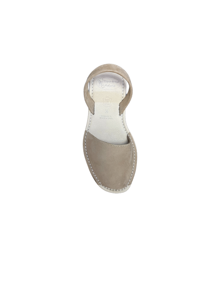 Avarca Nobuck Taupe - Imagen 2