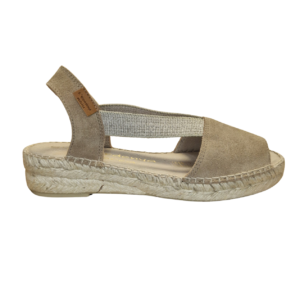Alpargata Ania de Ante Taupe