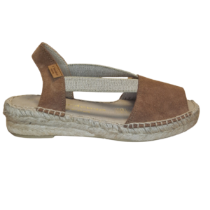 Alpargata Ania de Ante Marrón