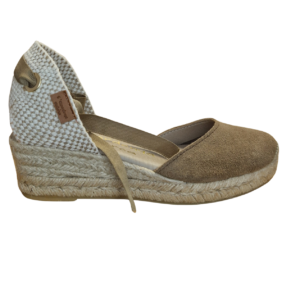 Cuña EDA de piel en Taupe 5cm