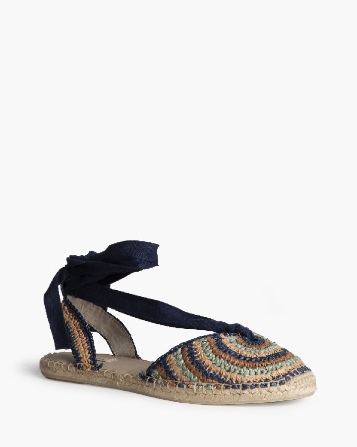 Sandalia crochet Azul - Imagen 4