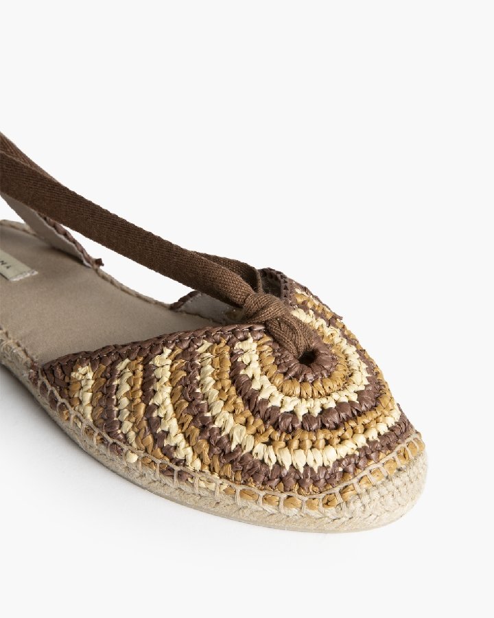 Sandalia crochet Natural - Imagen 6