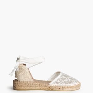 Alpargata Bordada Blanca