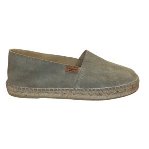 Alpargata camping Nilo de piel en Verde