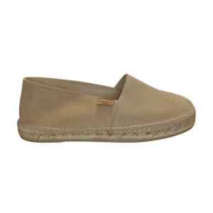 Alpargata camping Nilo de piel en Beige