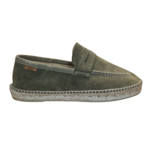 Mocasines Luis de Piel en Verde