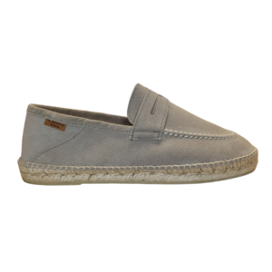 Mocasines Luis de Piel en Gris claro