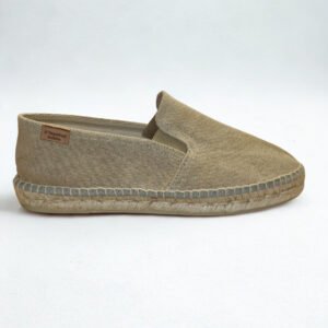 alpargata de lona beige