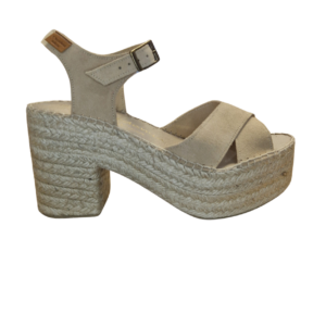 Sandalia Sandra de Ante en Beige