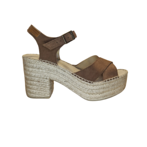 Sandalia Sandra de Ante en Marrón