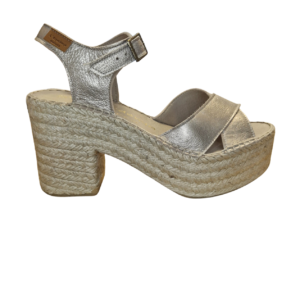 Sandalia Sandra de piel en Onix